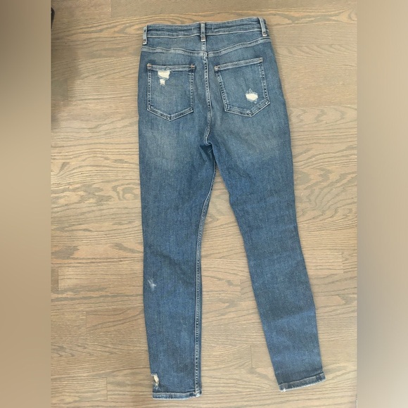 WE THE FREE Sabrina Distressed Super Skinny Jeans size 29 free people - Picture 4 of 7